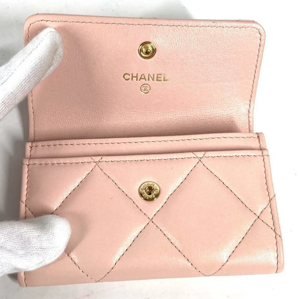 CHANEL Authentic Pink Wallet